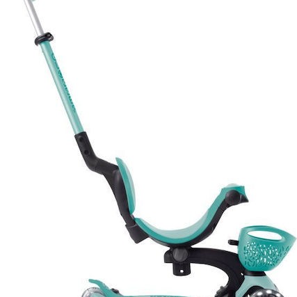 Globber Παιδικό Πατίνι Go.Up Baby Lights 360 Τρίτροχο με Κάθισμα για 15+ Μηνών Mint