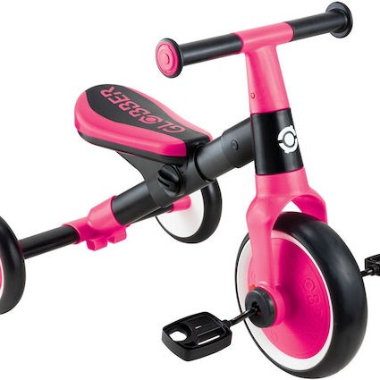 Globber Παιδικό Τρίκυκλο Ποδήλατο Μετατρεπόμενο Fuchsia