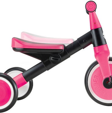 Globber Παιδικό Τρίκυκλο Ποδήλατο Μετατρεπόμενο Fuchsia