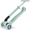 Globber Παιδικό Πατίνι Αναδιπλούμενο Foldable Lights Ecologic Τρίτροχο για 2+ Ετών Πράσινο