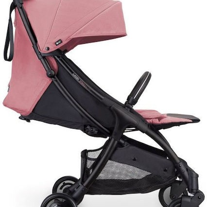 Globber Lite Καρότσι Μωρού Kατάλληλο για Nεογέννητο Deep Pastel-Pink 7.4kg