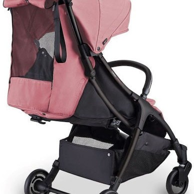 Globber Lite Καρότσι Μωρού Kατάλληλο για Nεογέννητο Deep Pastel-Pink 7.4kg