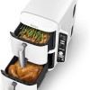 Ninja Double Stack XL Air Fryer με Wi-Fi & Διπλό Αποσπώμενο Κάδο 9.5lt Λευκό