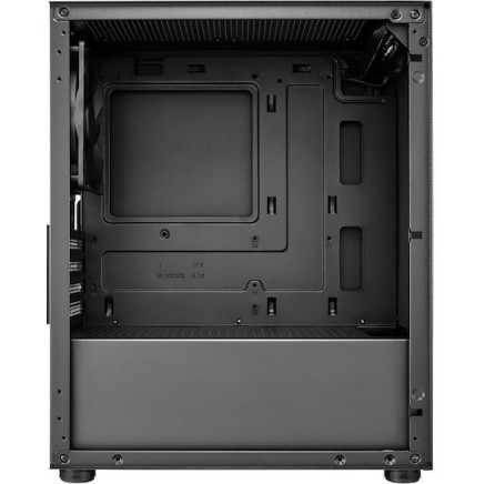 FSP/Fortron S110 Mini Tower Κουτί Υπολογιστή Μαύρο