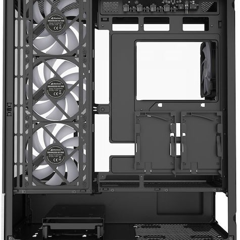 Sharkoon AK7 ARGB Gaming Midi Tower Κουτί Υπολογιστή με Πλαϊνό Παράθυρο Μαύρο