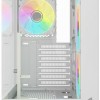 Sharkoon AK7 ARGB Gaming Midi Tower Κουτί Υπολογιστή με Πλαϊνό Παράθυρο Λευκό