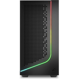 Sharkoon J1000 ARGB Gaming Mini Tower Κουτί Υπολογιστή με Πλαϊνό Παράθυρο Μαύρο