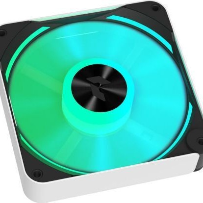 APNX FP2-120 Case Fan με ARGB Φωτισμό και Σύνδεση 3-Pin / 4-Pin PWM Λευκό