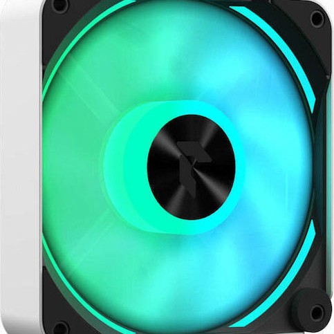 APNX FP2-120 Case Fan με ARGB Φωτισμό και Σύνδεση 3-Pin / 4-Pin PWM Λευκό