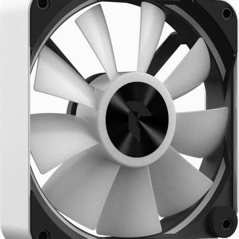 APNX FP2-120 Case Fan με ARGB Φωτισμό και Σύνδεση 3-Pin / 4-Pin PWM Λευκό