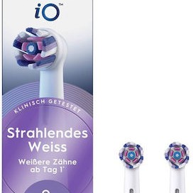 Oral-B iO Radiant White Ανταλλακτικές Κεφαλές για Ηλεκτρική Οδοντόβουρτσα 1τμχ