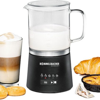 Rommelsbacher Συσκευή για Ζεστό & Κρύο Αφρόγαλα με Αντικολλητική Επίστρωση 500ml