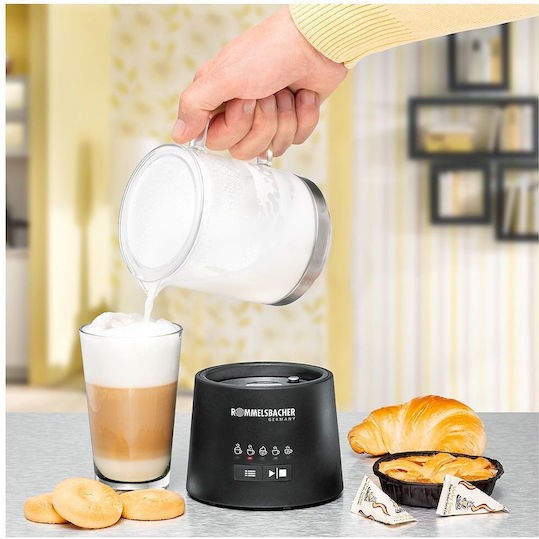 Rommelsbacher Συσκευή για Ζεστό & Κρύο Αφρόγαλα με Αντικολλητική Επίστρωση 500ml