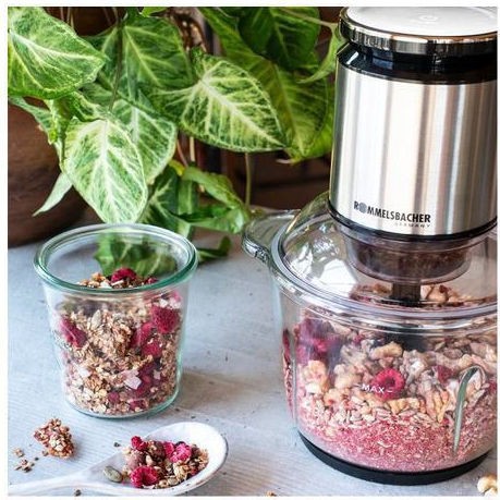 Rommelsbacher Πολυκόπτης Multi 600W με Δοχείο 2lt Inox