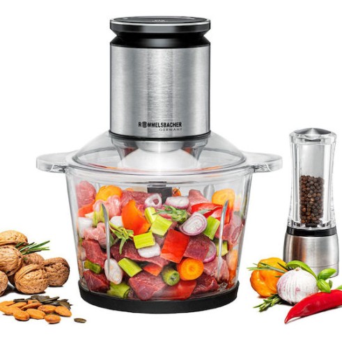 Rommelsbacher Πολυκόπτης Multi 800W με Δοχείο 2.7lt Inox