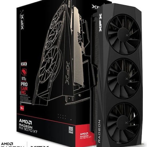 XFX Radeon RX 9070 XT 16GB GDDR6 Quicksilver Gaming Edition Κάρτα Γραφικών