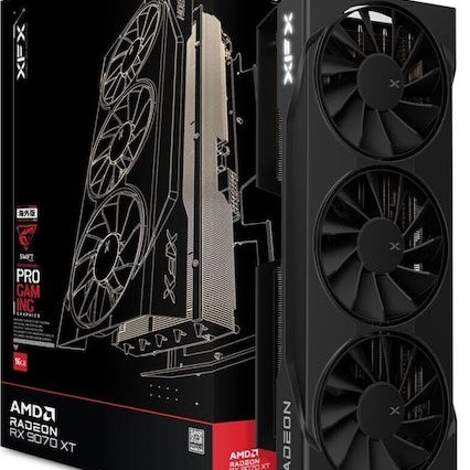 XFX Radeon RX 9070 XT 16GB GDDR6 Swift Gaming Triple Fan Κάρτα Γραφικών