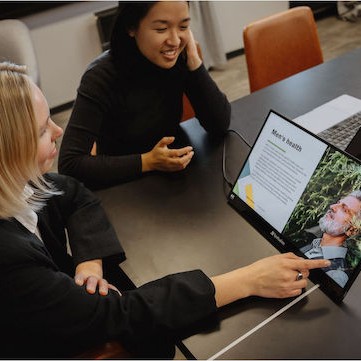 Verbatim 32239 IPS Touch Φορητό Monitor 17.3