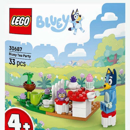 Lego Τουβλάκια Blueys Teeparty για 4+ Ετών 33τμχ