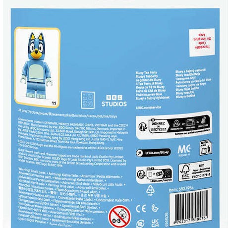 Lego Τουβλάκια Blueys Teeparty για 4+ Ετών 33τμχ