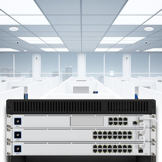 Ubiquiti USW-16-PoE Managed L2 PoE+ Switch με 16 Θύρες Gigabit (1Gbps) Ethernet και 2 SFP Θύρες