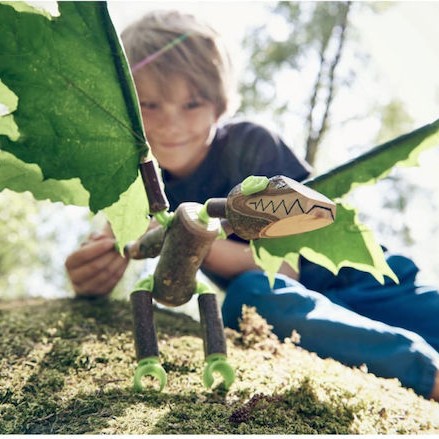 Haba Παιχνίδι Κατασκευών Ξύλινo Terra Kids Connectors Construction Set Starter Kit για Παιδιά 8+ Ετών