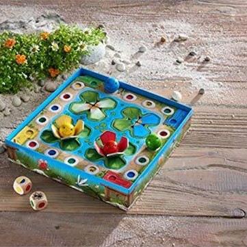 Επιτραπέζιο Παιχνίδι Jump Around Frogs για 3+ Παίκτες 3+ Ετών (EN) Haba