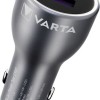 Varta Φορτιστής Αυτοκινήτου 45W με Θύρες: 1xUSB 1xType-C