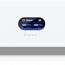 Ubiquiti UniFi Express 7 WiFi Mesh Network Access Point Wi‑Fi 7 Tri Band (2.4 & 5 & 6GHz)