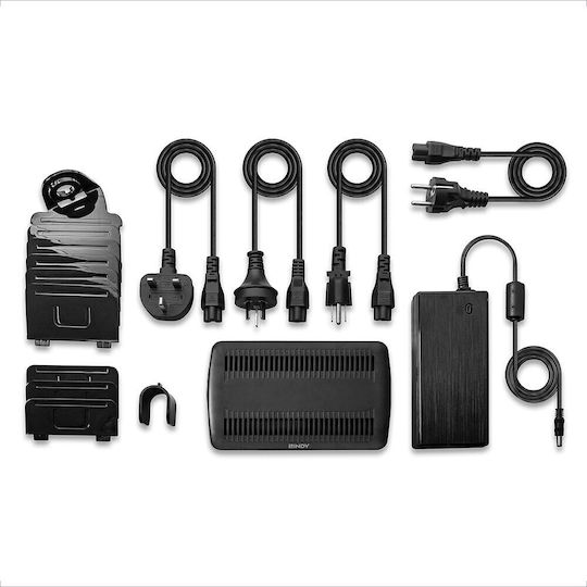 Lindy Φορτιστής Χωρίς Καλώδιο 160W Power Delivery Μαύρος (73436)