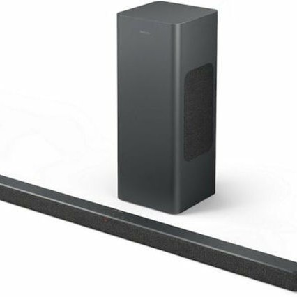 Philips 320w 2.1 Bluetooth Soundbar 2.1 Bluetooth και HDMI 320W με Ασύρματο Subwoofer και Τηλεχειριστήριο Γκρι