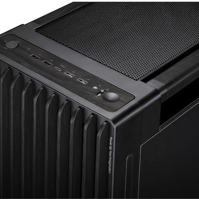 Asus ProArt PA602 Gaming Midi Tower Κουτί Υπολογιστή με Πλαϊνό Παράθυρο Wood Edition Metal Panel