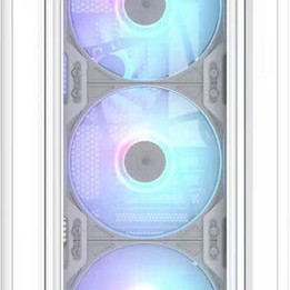 Asus A23 Plus Gaming Midi Tower Κουτί Υπολογιστή με Πλαϊνό Παράθυρο και RGB Φωτισμό Λευκό