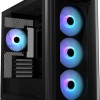 Asus A23 Plus Gaming Midi Tower Κουτί Υπολογιστή με Πλαϊνό Παράθυρο και RGB Φωτισμό Μαύρο