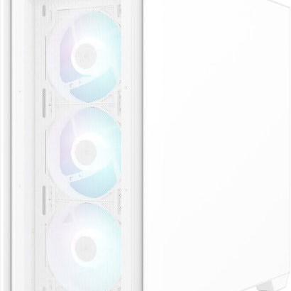 Asus A21 PLUS TG Gaming Midi Tower Κουτί Υπολογιστή με Πλαϊνό Παράθυρο και RGB Φωτισμό Λευκό