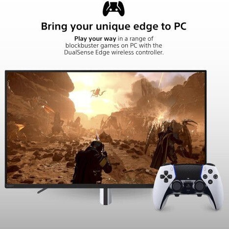 Sony DualSense Edge V2 Ασύρματο Gamepad για PS5 Λευκό