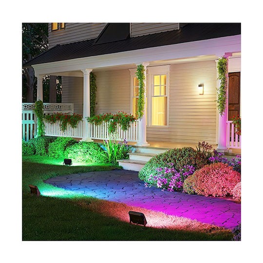 Govee Φωτιστικό Προβολάκι LED Εξωτερικού Χώρου 24W RGBW IP66 Μαύρο