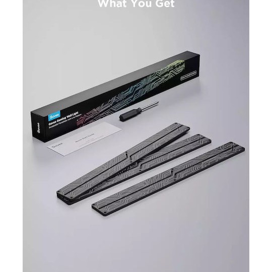 Govee Bluetooth/WiFi Διακοσμητικό Φωτιστικό Μπάρα LED Μαύρο