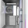 FSP/Fortron M580 Plus Gaming Midi Tower Κουτί Υπολογιστή με Πλαϊνό Παράθυρο και RGB Φωτισμό Λευκό