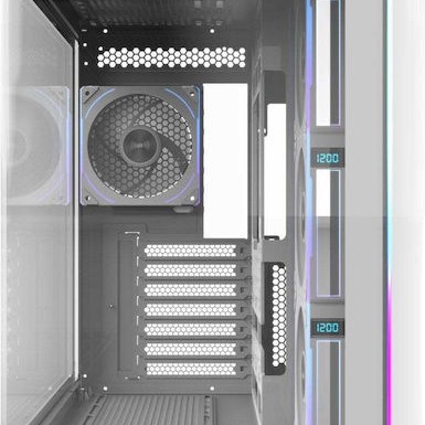 FSP/Fortron M580 Plus Gaming Midi Tower Κουτί Υπολογιστή με Πλαϊνό Παράθυρο και RGB Φωτισμό Λευκό