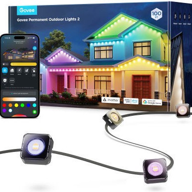 Govee Αδιάβροχη Smart Ταινία LED Wi-Fi RGBW Φως 30m