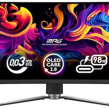 MSI MPG 491CQPXDE Ultrawide QD-OLED HDR Curved Gaming Monitor 49