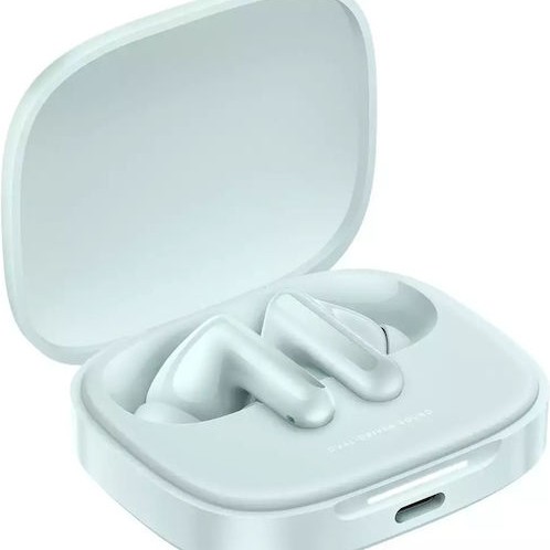 Xiaomi Redmi Buds 6 Bluetooth Handsfree Ακουστικά με Αντοχή στον Ιδρώτα και Θήκη Φόρτισης Coral Green