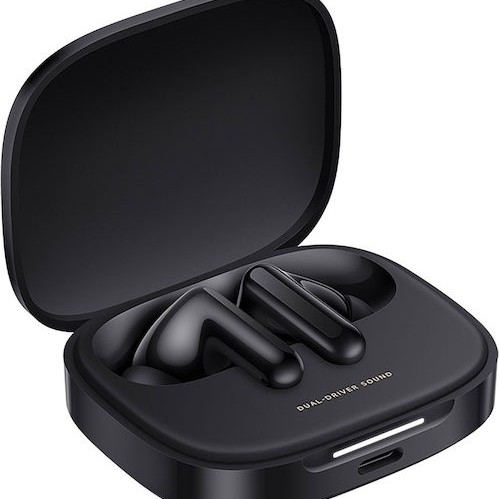 Xiaomi Redmi Buds 6 Bluetooth Handsfree Ακουστικά με Αντοχή στον Ιδρώτα και Θήκη Φόρτισης Night Black