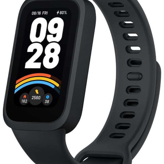 Xiaomi Smart Band 9 Active Αδιάβροχο με Παλμογράφο Μαύρο