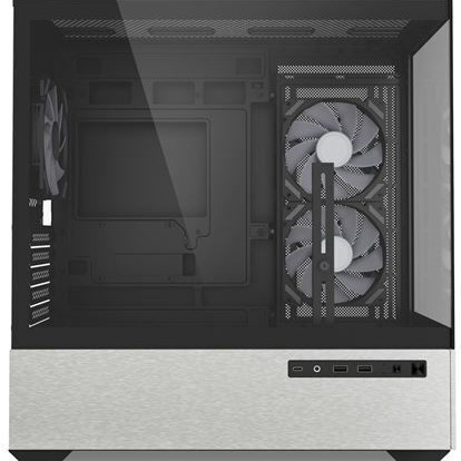 Sharkoon MK7 ARGB Gaming Mini Tower Κουτί Υπολογιστή με Πλαϊνό Παράθυρο Μαύρο