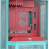 Thermaltake The Tower 600 Gaming Midi Tower Κουτί Υπολογιστή με Πλαϊνό Παράθυρο Mint Strawberry