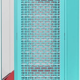 Thermaltake The Tower 600 Gaming Midi Tower Κουτί Υπολογιστή με Πλαϊνό Παράθυρο Mint Strawberry