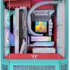 Thermaltake The Tower 600 Gaming Midi Tower Κουτί Υπολογιστή με Πλαϊνό Παράθυρο Mint Strawberry