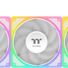 Thermaltake Toughfan Ex Case Fan 120mm με ARGB Φωτισμό 3τμχ Λευκό